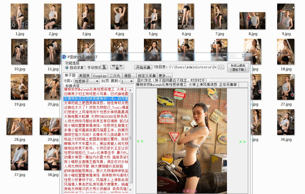 P歪皮多图采集系统V5.2.201027-冯宝宝小站