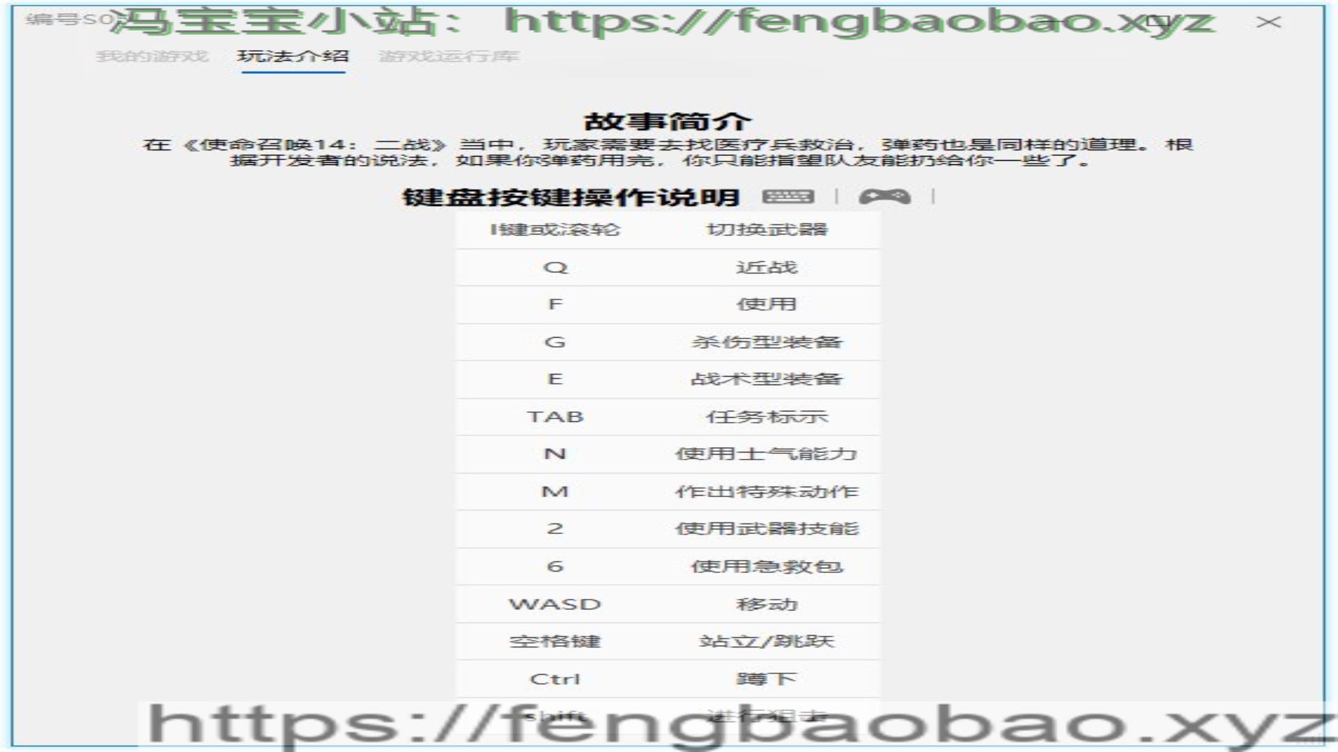 《使命召唤14：二战》附1~13-冯宝宝小站